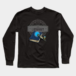 THE LIBRARY DARK VERSION Long Sleeve T-Shirt